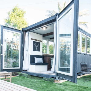 Prefab modular movable shipping container <span class=keywords><strong>cafe</strong></span> coffee house store restaurant bar for sale - Product Image 2