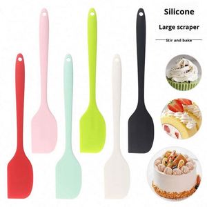 Food Grade <b>Baking</b> Pastry Cake Tools Non Stick Butter <b>Silicone</b> Scraper Cooking <b>Silicone</b> Mixing Spatula for Cake Cooking - Product Image 1