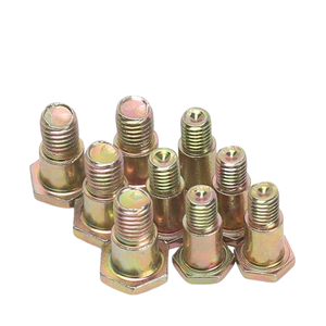 Industrielle Edelstahl-Flügelkopf-Klasse 8.8 UNC-Sechs kant schrauben M8-M36 DIN931 mit Unter leg scheiben und Muttern - Product Image 3