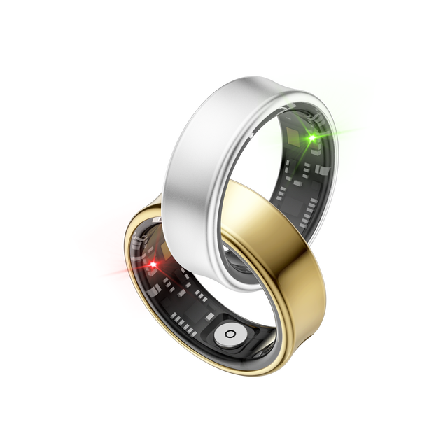 2026 Fashion SR05 Smart Ring for Health Monitoring Gesture Control 5ATM Waterproof Control Sport Mode Titanium Alloy Smart Ring