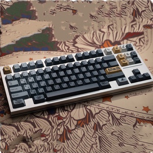Mifuny Elden <strong>Fading</strong> Keycaps PBT Cherry Profile Five Side Dye Sublimation 193 Keys for MX Switch 68/104/108 Mechanical <strong>Keyboard</strong> - Product Image 1