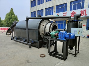Bagazo de caña de azúcar, cáscara de nuez, tipo rotativo, horno de carbonización, gasificador, briqueta de aserrín, horno de carbonización de carbón - Product Image 5