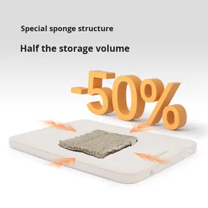 Colchón Inflable Portátil para Acampar al Aire Libre, Doble, Automático, con Cojín de Aire, Tejido Compuesto - Product Image 3