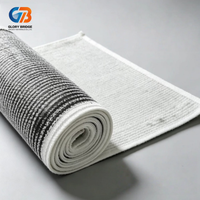 Couverture imperméable en bentonite, haute résistance à la traction, durable, longue durée de vie, anti-vieillissement, pour utilisation dans les canaux d'irrigation