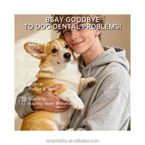 AOCSE/OEM Polvo Orgánico <span class=keywords><strong>para</strong></span> <span class=keywords><strong>el</strong></span> Cuidado Dental de <span class=keywords><strong>Perros</strong></span> y Gatos con Mezcla de Hierbas Naturales, Prebióticos, Vitaminas y Minerales, Reduce la Placa y <span class=keywords><strong>el</strong></span> <span class=keywords><strong>Mal</strong></span> <span class=keywords><strong>Aliento</strong></span> - Product Image 3