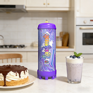 Livraison rapide, stock US, bouteille de gaz CO2 pour la préparation de crème fouettée à la maison et la création de desserts DIY - Product Image 1