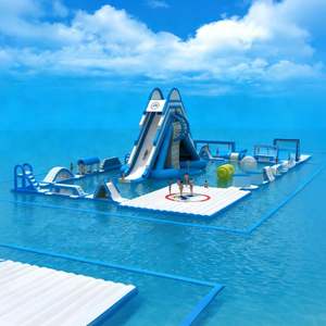 Castillo Inflable Water World, Tobogán Inflable Seco y Castillo Inflable Marino con Buen <span class=keywords><strong>Precio</strong></span> - Product Image 1