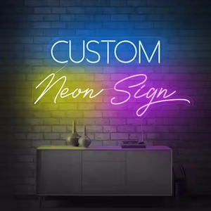 Panneau photo en acrylique personnalisé avec impression UV, enseigne au néon LED personnalisée, logo d'entreprise, enseigne au néon, enseigne au néon avec nom, panneau publicitaire pour boutique - Product Image 4