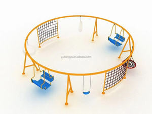 ชุดชิงช้าอเนกประสงค์ <span class=keywords><strong>Tangtang</strong></span> ทำจากโลหะผสม สำหรับเด็กอายุ 12 ปี ใช้ในสวนและกลางแจ้ง รองรับผู้โดยสาร 5-10 คน รับน้ำหนักได้ 100-500 กก. - Product Image 2