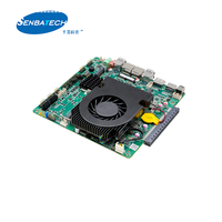 Carte mère industrielle ITX fine 2 LAN I5-8300H double canal DDR4 double EDP SATA3.0 M.2 PCIE X16 WIN Linux