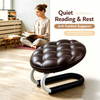 Chaise de méditation au sol, banc de prière, siège de méditation, tabouret de méditation à genoux, siège de méditation pour studio, prière