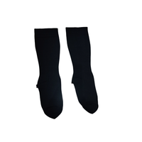Chaussettes de compression à mollet large pour femmes et hommes Plus Size Bas au genou Longueur de l'équipage 20-30mmHg Compression Taille 4-7XL