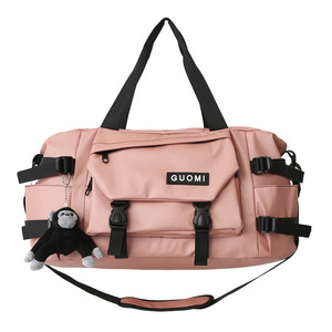 Nouveautés : Sac de sport et de voyage en nylon respirant, grande capacité, séparation sec/humide, pour entraînement et fitness - Product Image 4