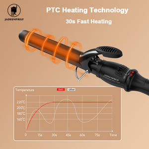 Jadeempree professionnel personnalisé revêtement céramique bigoudi affichage LED de la température chauffage PTC Salon adapté beauté <span class=keywords><strong>fer</strong></span> - Product Image 3