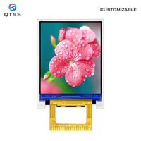 QTSS 1,77 Zoll 128x160 IPS TFT LCD Modul mit 262k Farben 250cdm2 Helligkeit Vollfarbdisplay 20-Pin GC9106 MCU Schnittstelle