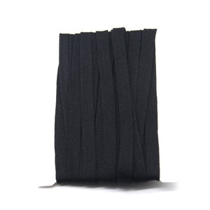 Wk006 nhà máy bán buôn 150 <span class=keywords><strong>D</strong></span> Polyester <span class=keywords><strong>d</strong></span>ệt kim màu đen <span class=keywords><strong>Ribbon</strong></span> - Product Image 4