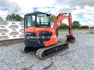 Maquinaria para Movimiento de Tierras, Miniexcavadora Usada de 5.5 Toneladas, Kubota Kx057-5 Original, Miniexcavadora Hidráulica - Product Image 2