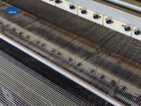 Fil d'écran d'insecte de fibre de verre de haute qualité plâtrant la machine de tissage de maille