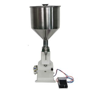 Machine de remplissage pneumatique pour crème, shampoing, pâte cosmétique, sauce au sésame, sauce à la viande, ketchup, miel, beurre, beurre de cacahuète, jus, lait - Product Image 1