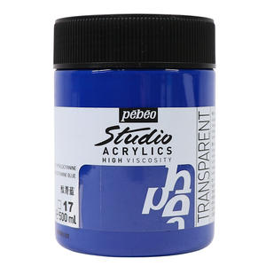 Ensemble de peinture <span class=keywords><strong>acrylique</strong></span> métallisée semi-mate nacrée <span class=keywords><strong>Pebeo</strong></span> de qualité artiste 500 ml pour bricolage/murals, résistante à la lumière, verre, toile, papier - Product Image 5