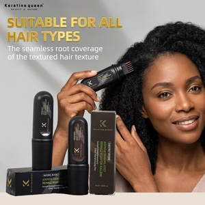 Peine de Coloración Instantánea para Cabello Negro de 15ml, Desechable, Sin Enjuague, Tinte Temporal para Cabello, para Sombreado Rápido de la Línea del Cabello y Retoque de Raíces - Product Image 5