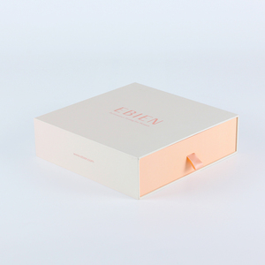 ECO Friendly Customized Printed Hard Rigid Recycle Style Cardboard Paper Packaging Drawer Sliding <strong>Gift</strong> <strong>Box</strong> With Ribbon - Product Image 3