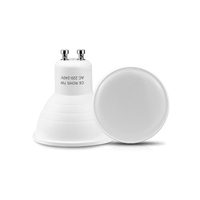 Éclairage moderne pour bureau à domicile avec projecteur 120/38 degrés MR16/GU10 3W/5W/6W/7W AC220-240V PBT avec corps de lampe en aluminium