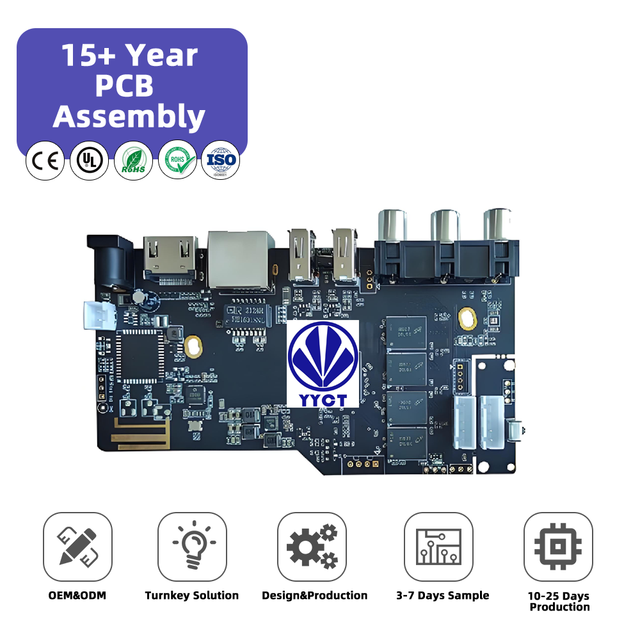 Yaoyu Converter PCBA Customized Control Board Model PCBA-70 Made China Contract Manufacturing Pilot Run Volume Support