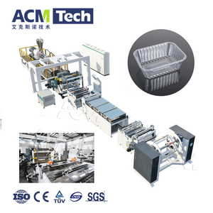 Offre Spéciale Acmtech PET ABS PP PE <span class=keywords><strong>plaque</strong></span> de plastique extrusion faisant la machine ligne d'extrusion de feuille PET transparente - Product Image 1