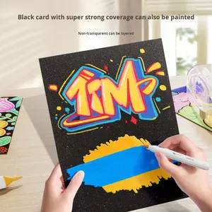 Rotulador Acrílico Enmi, Rotulador Especial para Niños, Color Opaco, Apilable, para Graffiti, Pintura, Diseño Creativo, Juego de Rotuladores de Acuarela - Product Image 1