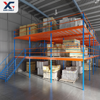 Mezzanines en acier plate-forme de plancher support de mezzanine de bureau système de rayonnage industriel de plancher de mezzanine