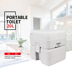 <span class=keywords><strong>Toilette</strong></span> de <span class=keywords><strong>camping</strong></span> portable moderne 13L avec réservoir de vidage 10L et réservoir d'eau potable 13L pour <span class=keywords><strong>camping</strong></span>-<span class=keywords><strong>car</strong></span>, caravane, parc, extérieur et voyage - Product Image 4