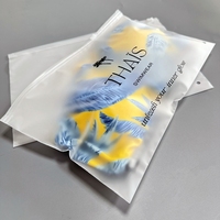 Sac d'emballage personnalisé en plastique avec fermeture éclair pour vêtements de bain, maillots de bain et accessoires, avec logo
