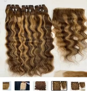 Venta al por mayor 1B/30 Ombre Body Wave Virgen Brasileño Remy Extensiones de cabello Dos tonos de color Paquetes de cabello humano - Product Image 2