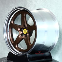 Rines de Auto Personalizados de Dos Piezas de 18 19 20 21 22 24 Pulgadas 5x112 5x120 5x130, Rines Forjados para BMW M3, Benz S4, RS5, Lexus, Ford