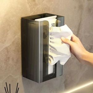 Wall-mounted <b>Tissue</b> Box for Storing Face Towels, Facial <b>Tissues</b>, and <b>Paper</b> Drawer - Product Image 4