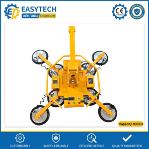 2026 Easytech OEM Elevador de vacío manual automático de sujeción rápida para paneles de vidrio, bloques de azulejos autoadhesivos, router neumático para vidrio y materiales aislantes con imprimación - Product Image 1