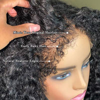 Nouvelles perruques frontales en dentelle à ligne de cheveux naturelle bouclée, en cheveux humains, sans colle, cheveux bouclés bruts birmans, perruque courte bob, perruque frontale en dentelle HD, fournisseur