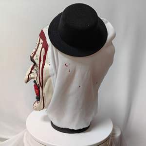 Máscara <span class=keywords><strong>de</strong></span> Payaso Terrifier <span class=keywords><strong>de</strong></span> Horror para Cosplay <span class=keywords><strong>de</strong></span> Payaso, Máscara <span class=keywords><strong>de</strong></span> Látex Suave Aterradora <span class=keywords><strong>de</strong></span> Demonio Sangriento Malvado <span class=keywords><strong>Joker</strong></span> para Disfraz <span class=keywords><strong>de</strong></span> Fiesta <span class=keywords><strong>de</strong></span> Halloween para Adultos - Product Image 4