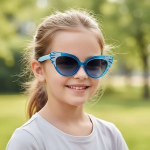 Nouvelles Lunettes de Soleil UV400 pour Enfants, Style <span class=keywords><strong>Dessin</strong></span> Animé, Mignonnes, Protection Oculaire Tendance pour Bébé, Personnalisées - Product Image 4