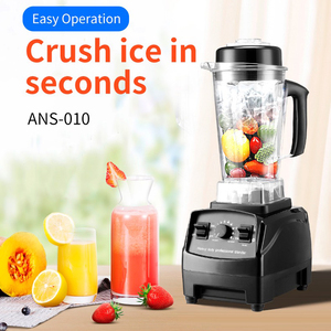 Licuadora Comercial 2 en 1 de 2L, Trituradora de Hielo, Popular, de Alta Resistencia, Mezcladora Digital de Alimentos de Alta Velocidad, Idea 2500W, 1.2-2L, Profesional para Hacer Hielo - Product Image 3