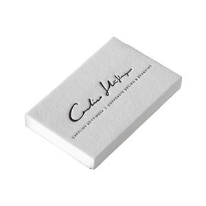 Cartes de remerciement personnalisées avec logo en relief, invitations de mariage, cartes de visite fabriquées en Chine - Product Image 1