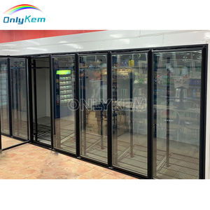 Display Walk in Cooler Freezer con puerta de vidrio Cerveza Cueva Puerta de vidrio - Product Image 1