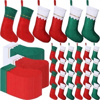 Chaussettes et bonnets de Noël en tissu non tissé, style européen et américain, origine Chine - Articles très demandés pour le dropshipping transfrontalier