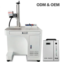 Machine de marquage laser UV de table avec refroidissement par eau intégré 3W 5W 10W Graveur haute précision CE FDA Garantie 1,5 an pour le marquage