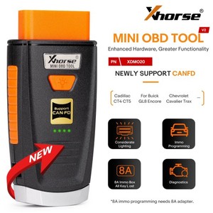 เครื่องมือ Mini OBD Tool V2 XDMO20 ปี 2026 รองรับโปรโตคอล CANFD / ไฟ LED 8A กล่อง IMMO โปรแกรมเมอร์กุญแจสำหรับหลายยี่ห้อ กรณีกุญแจหายทั้งหมด - Product Image 5