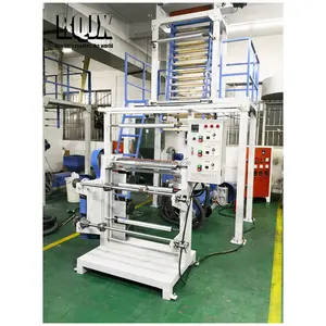 High quality high speed plastic polyethylene three-layer co-extrusion film blowing machine ABA ABC film blowing machine