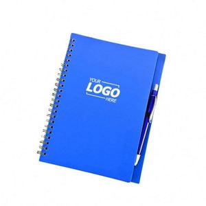 Cuaderno Espiral Personalizado A5/A6 con Cubierta de PVC, Ecológico, Impresión UV, para Tomar Notas, Dibujar y Escribir en el Diario - Product Image 1