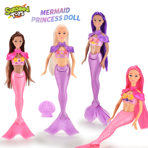 Bambola Sirena 2025 Nuova Moda in Plastica per Casa, Modello <span class=keywords><strong>Cartone</strong></span> <span class=keywords><strong>Animato</strong></span> Carino, <span class=keywords><strong>Principessa</strong></span> Interattiva per Bambine - Product Image 1