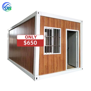 Casa Contenedor Desmontable de 20 y 40 pies a Precio Económico, Edificio Modular para Oficinas y Apartamentos, Diseño Moderno para Obras de Construcción - Product Image 1